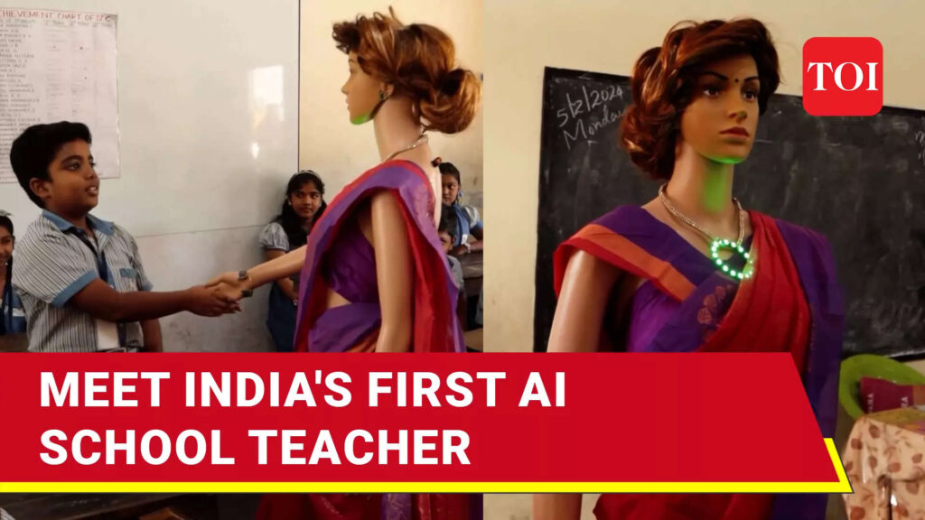 India’s first-ever AI teacher robot named ‘Iris’ launched in Kerala school