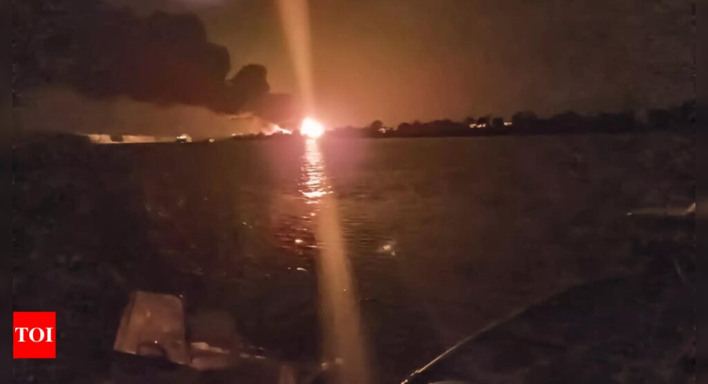 Crew: Cargo ship crew evacuated after explosion near Romanian Danube port