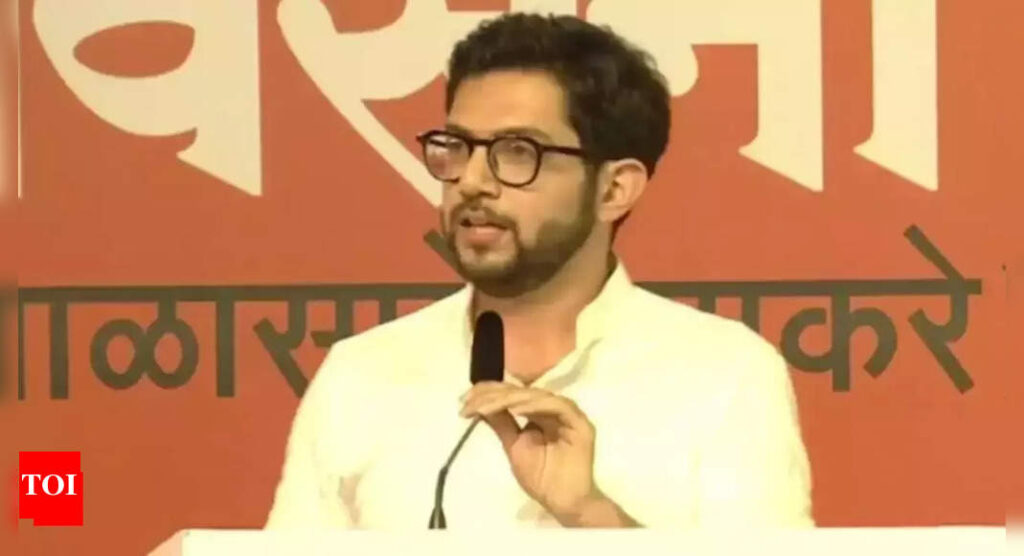 Ice slab for those who threaten our workers: Shiv Sena (UBT) leader Aaditya Thackeray | Mumbai News