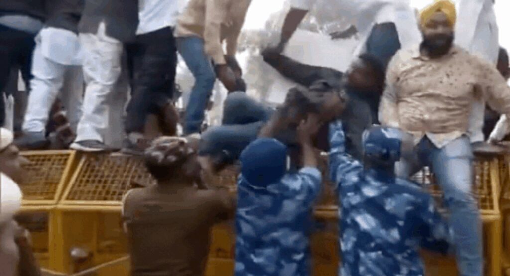 BJP protests outside Arvind Kejriwal’s residence over alleged ‘Sheesh Mahal’ renovation | Delhi News