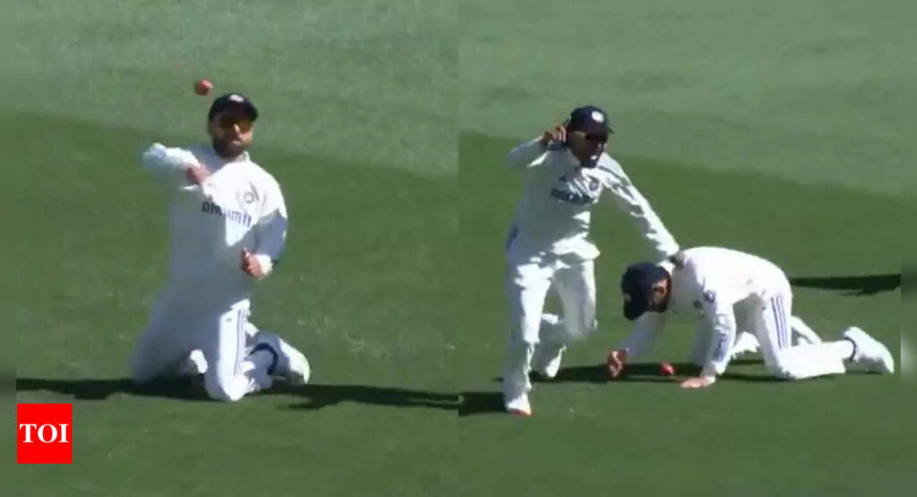 Butterfingers! Virat Kohli drops a sitter at second slip, gives Marnus Labuschagne early lifeline. Watch | Cricket News