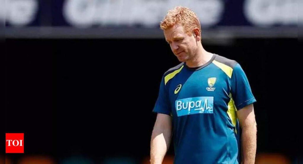 ‘I think the conditions have changed’: Australia coach Andrew McDonald left astonished by day two pitch performance | Cricket News