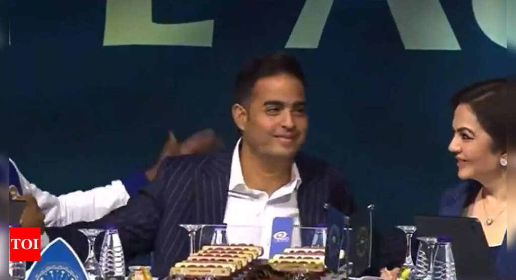 MI owner Akash Ambani can’t hide his happiness after getting Will Jacks | Cricket News