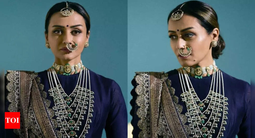 ‘Mrs. Mahesh Babu’ Namrata Shirodkar looks like a Maharani in purple anarkali set