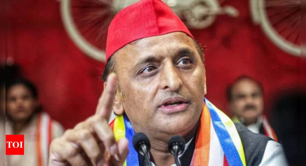Akhilesh Yadav claims BJP ‘induced’ Sambhal riots to deviate from EVMs issue | India News