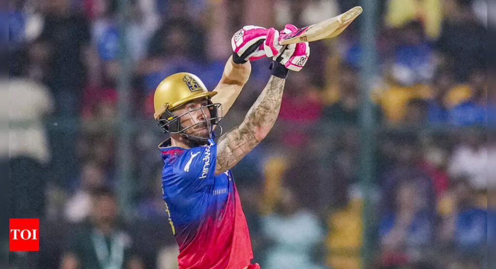 ‘This place and its people have become a part of who I am’: Faf du Plessis bids emotional farewell to RCB | Cricket News