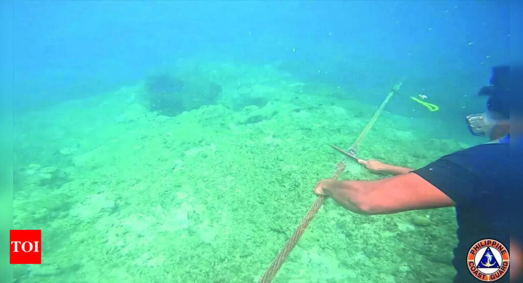 Removed chinese barrier at shoal in south china sea: Manila