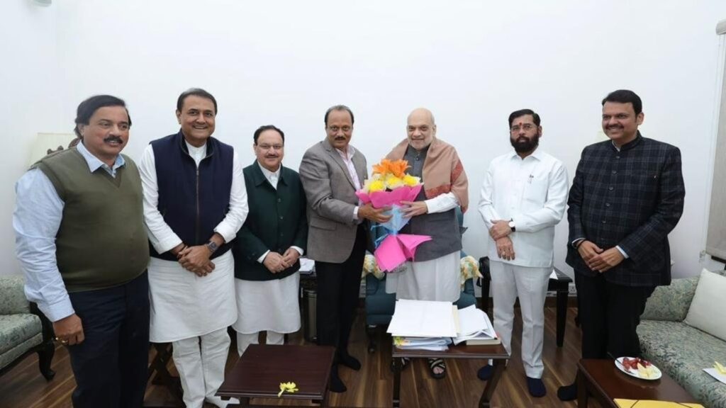 Amit Shah finalises power-sharing deal in Maharashtra | Mumbai news