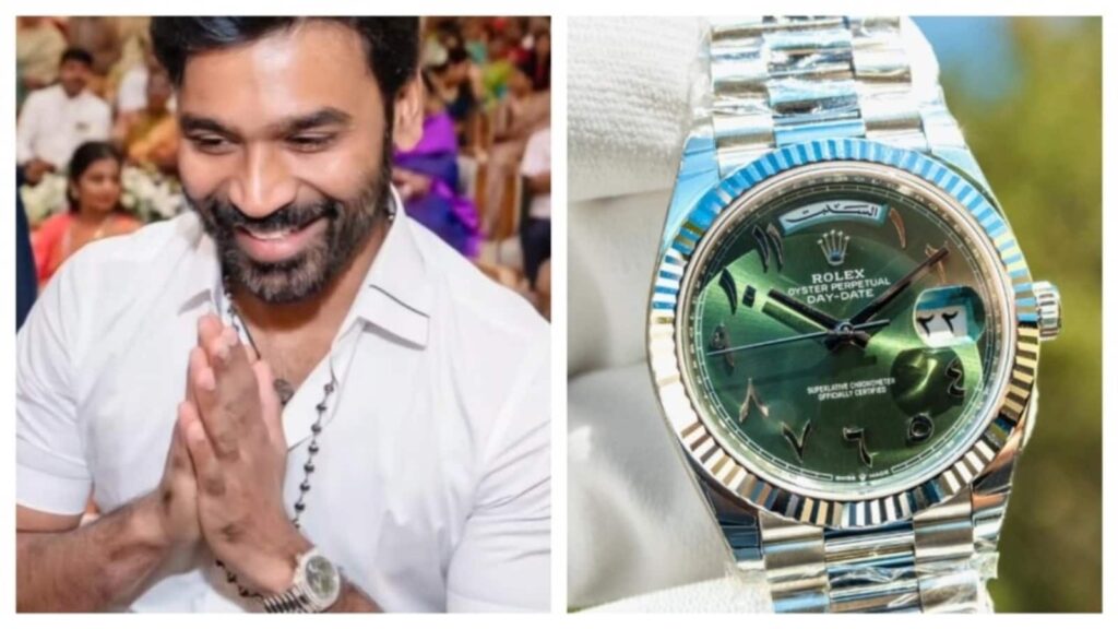 Dhanush’s Rolex watch is a class apart and can easily rival the price of luxury cars in India, it costs… | Fashion Trends