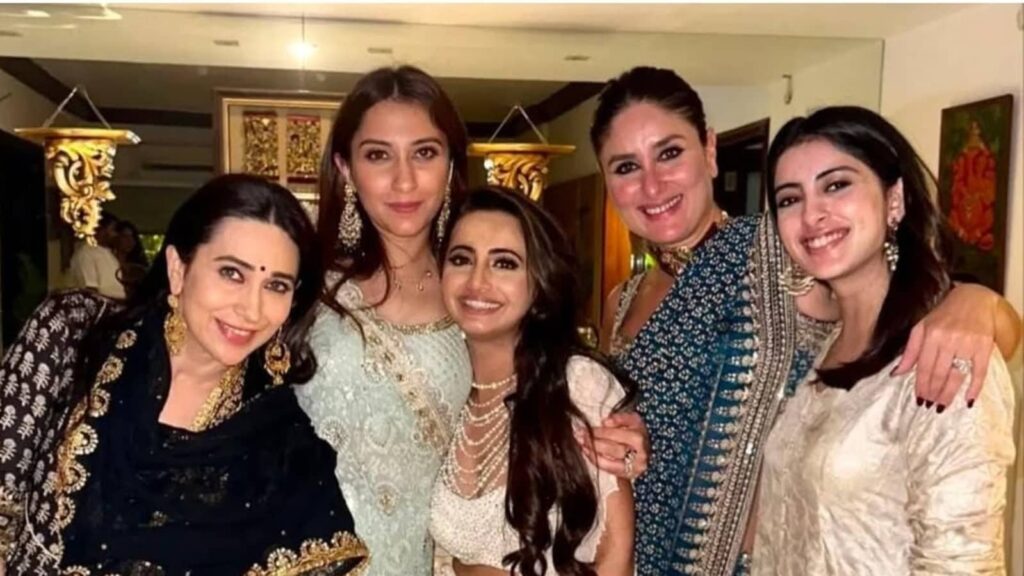 Inside Aadar Jain-Alekha Advani’s roka ceremony with Kareena Kapoor, Karisma Kapoor and Navya Naveli Nanda. Pics | Bollywood