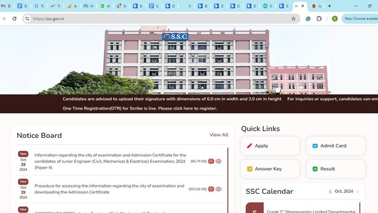 SSC CGL Result 2024 Live: Combined Graduate Level Tier I results awaited at ssc.gov.in
