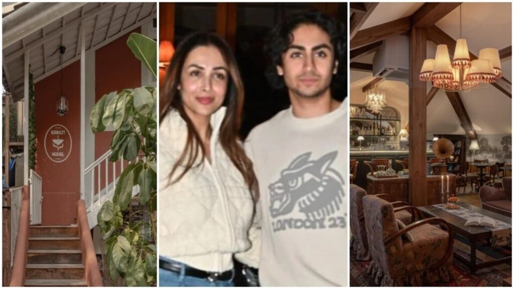 Step inside Malaika Arora and son Arhaan Khan’s new restaurant built in a vintage 90-year-old bungalow: Pics