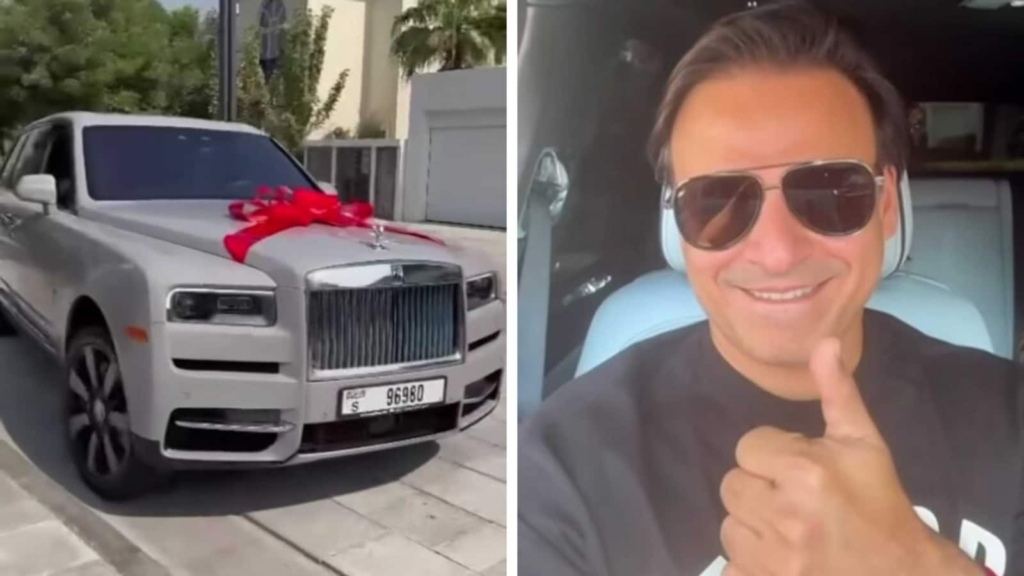 Vivek Oberoi buys swanky Rolls Royce Cullinan worth ₹12 cr, internet melts as he hands keys to dad Suresh Oberoi. Watch | Bollywood