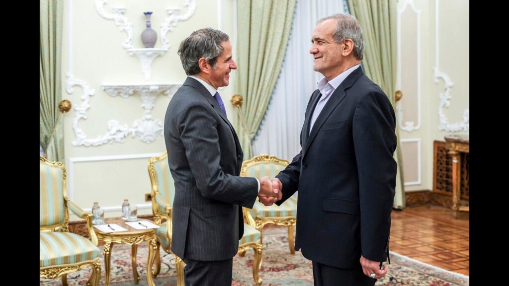 Welcome willingness to talk on part of Iran