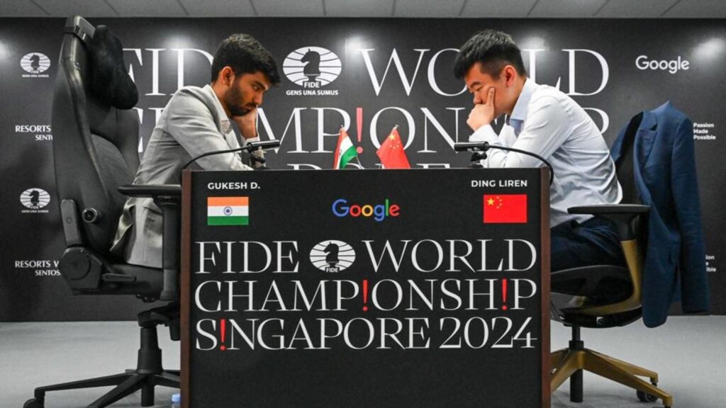 World Chess: Gukesh regains poise, draws Game 2 with Ding