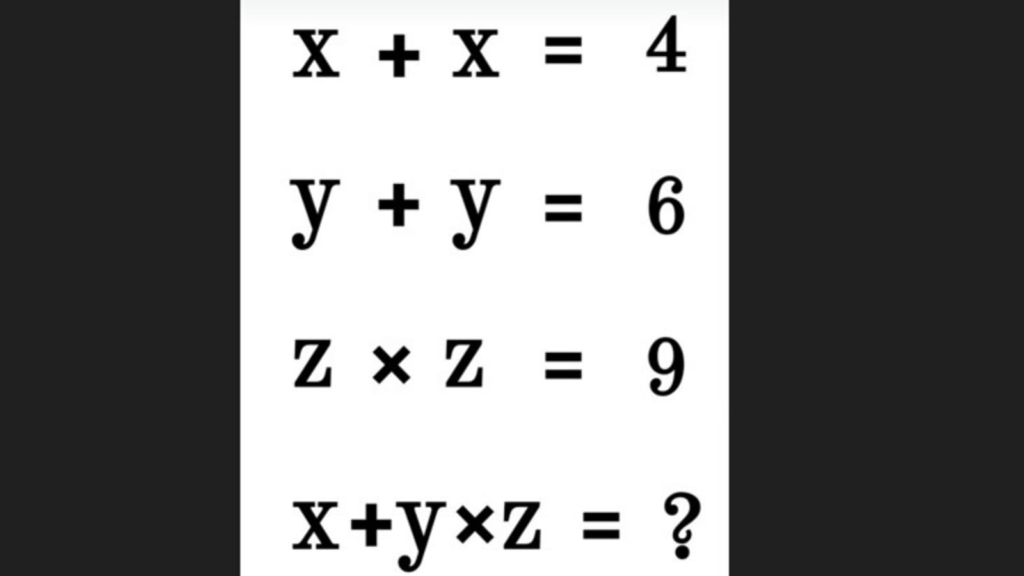 You’re smarter than most if you can solve this tricky maths challenge in under 20 seconds | Trending