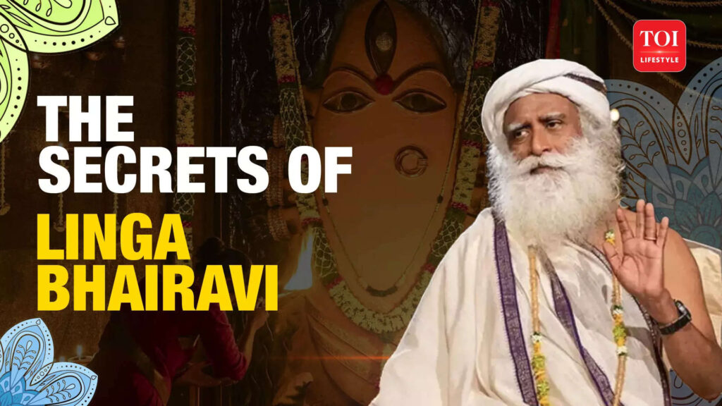 How Sadhguru Connects With The Divine Energy of Linga Bhairavi