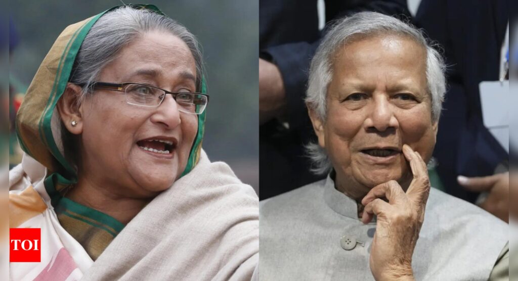 In first public address, Hasina accuses Yunus of ‘genocide’, persecuting minorities