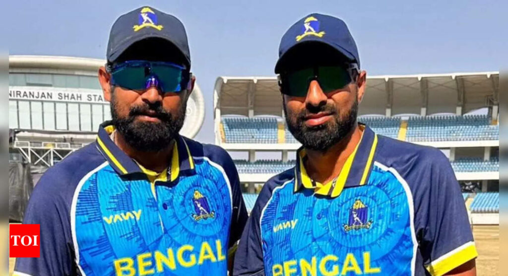 ‘I’m so proud of you’: Mohammed Shami congratulates brother on his Syed Mushtaq Ali Trophy debut | Cricket News