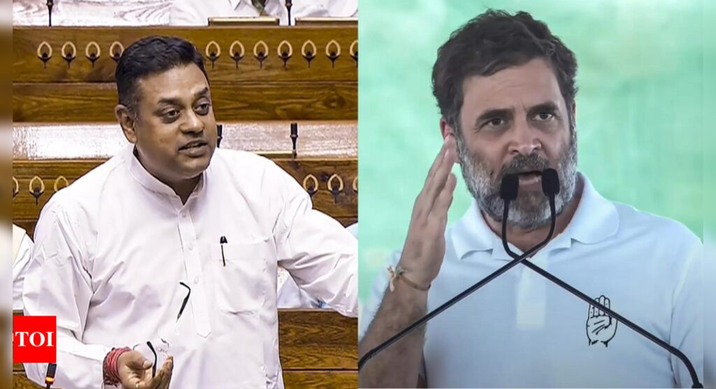 ‘Slanderous’: Cong MP Manickam Tagore asks Lok Sabha Speaker Om Birla to act against BJP MP Sambit Patra | India News
