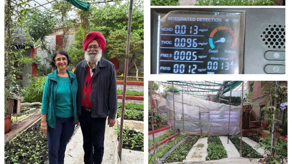 AQI 15 in Delhi! Meet the Sainik Farms couple that knows how to keep the air clean and cool all round the year