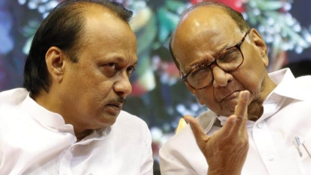 Ajit Pawar meets uncle Sharad Pawar on 84th birthday in New Delhi | Mumbai news