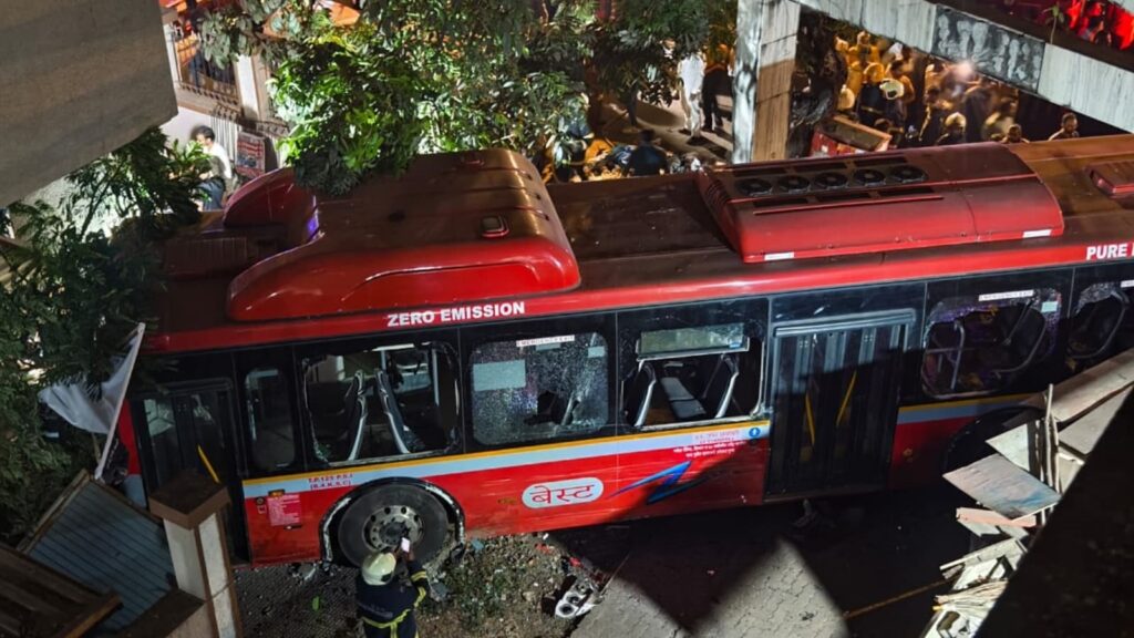 BEST bus hits pedestrians, vehicles in Mumbai’s Kurla; 3 dead, 22 injured | Mumbai news