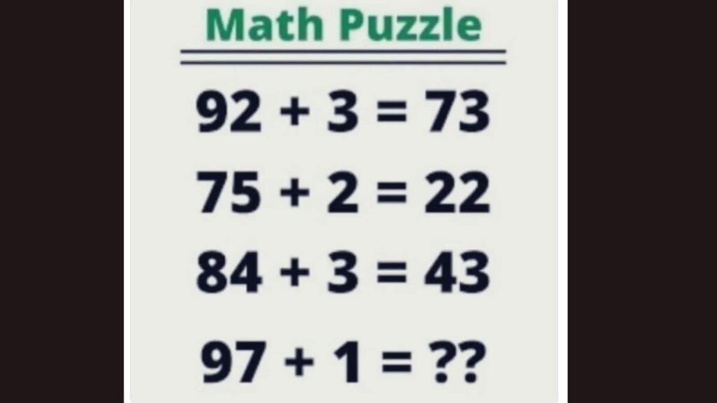 Brain teaser: Only a maths mastermind can solve this tricky puzzle that has the internet guessing | Trending