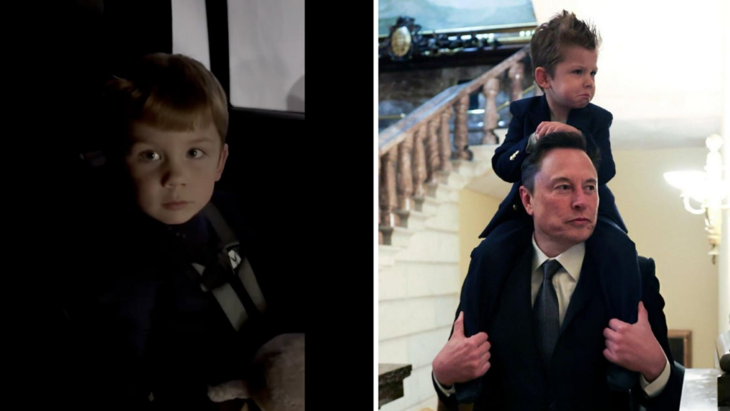 Dad Elon Musk gets advice from son 4-year-old son as he goes to work for Donald Trump. Watch | Trending