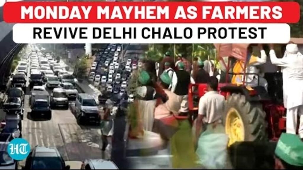 Farmers Protest: Monday Mayhem For NCR Motorists During Delhi Chalo Protest; What Farmers Want?