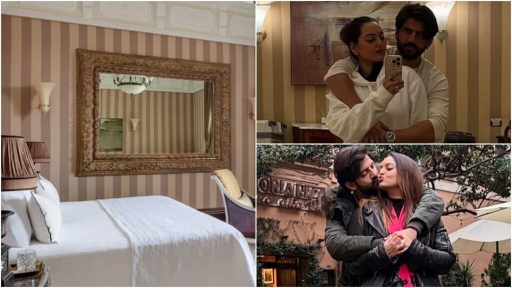 Inside Sonakshi Sinha, Zaheer Iqbal’s Rome holiday featuring a luxurious hotel stay: Here’s how much the rooms cost | Travel