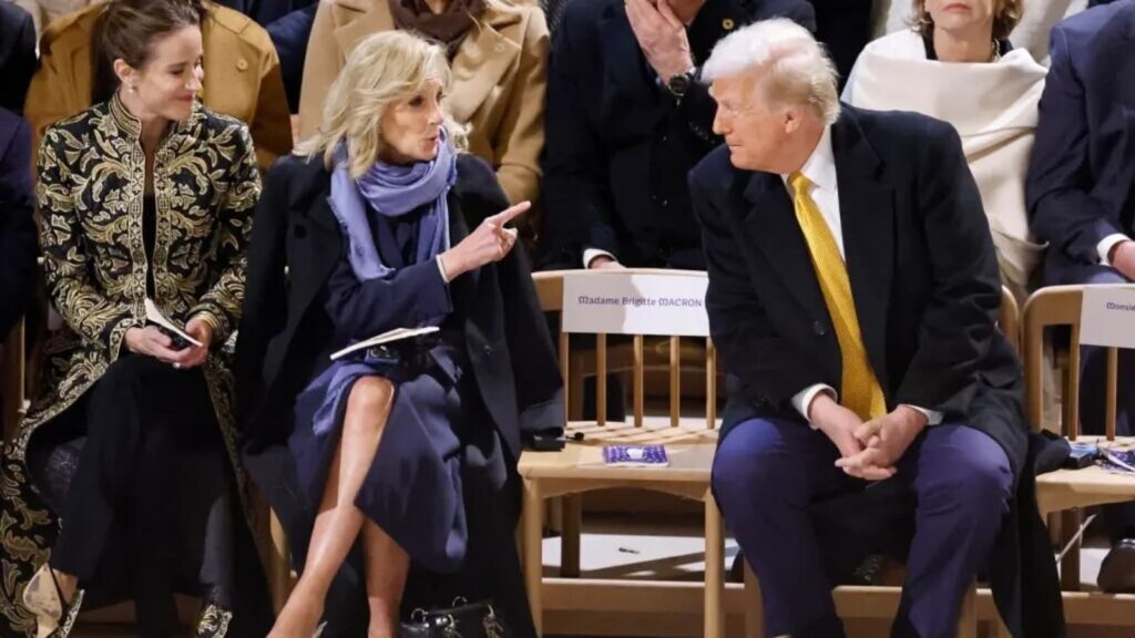 Jill Biden, Trump’s friendly banter in Paris leaves Internet in splits: ‘100% confirmed she voted for him’