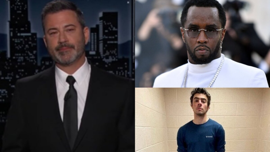 Jimmy Kimmel quips UnitedHealthcare CEO suspect Luigi Mangione gives Sean ‘Diddy’ Combs some relief
