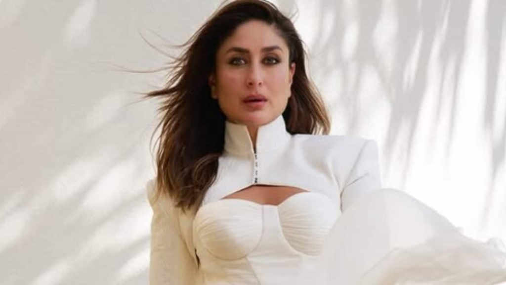 Kareena Kapoor balances power and grace in romantic chiffon gown and dramatic high-neck jacket | Fashion Trends
