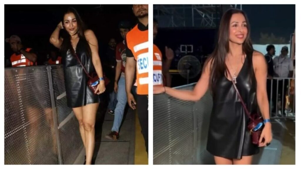 Malaika Arora’s little black dress from AP Dhillon’s Mumbai concert costs less than ₹2K | Fashion Trends