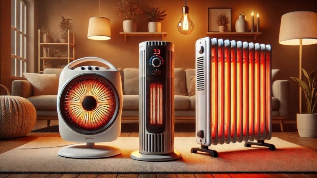 Oil filled room heater vs Halogen heater: Comparison between the two, the best options, and more