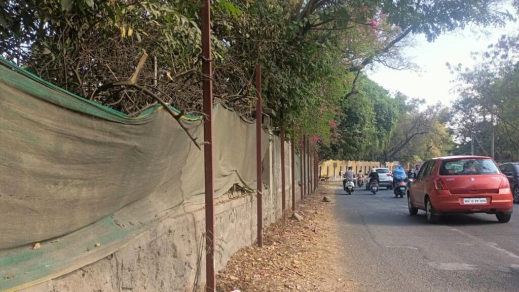 Sealed defence properties in Pune trespassed by installing fences, CCTVs