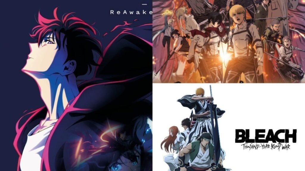 Solo Leveling, Attack on Titan movies lead Japan box office ranks; Bleach, Dragon Ball Daima score highest ratings