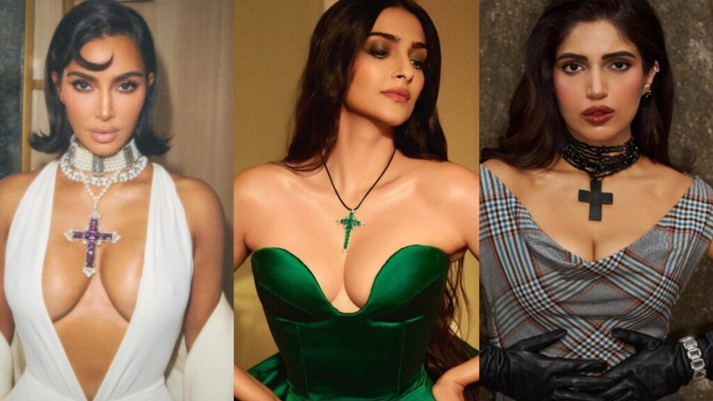 Sonam Kapoor to Bhumi Pednekar: Cross pendants are having a moment in fashion