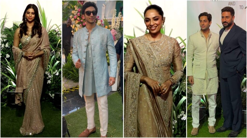 Suhana Khan, Sobhita Dhulipala, Vedang Raina to Taapsee Pannu: Best-dressed celebs at Aaliyah Kashyap’s reception