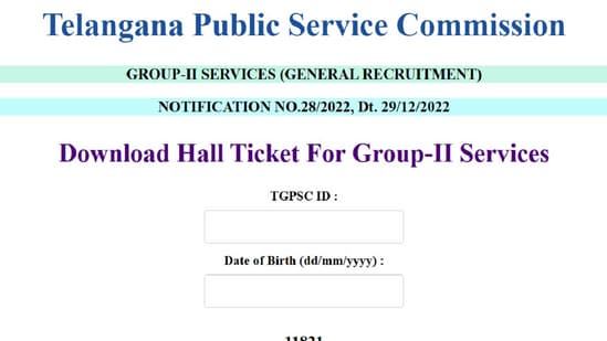 TGPSC Group 2 Hall Ticket 2024 Live: TSPSC Group II admit card out at tspsc.gov.in, direct link to download here