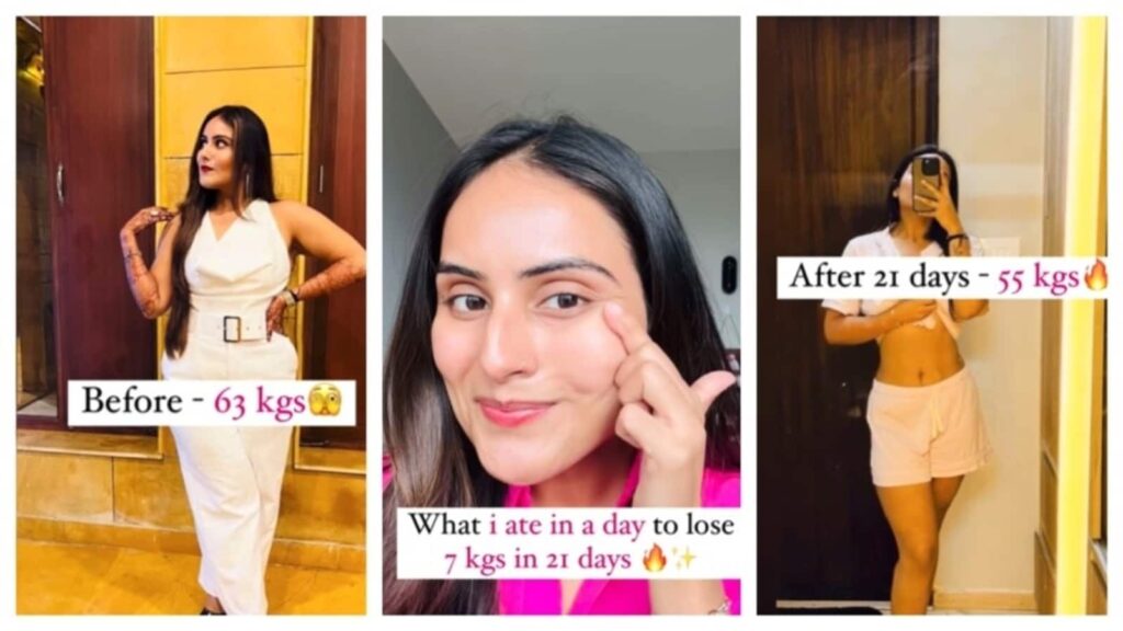 Woman lost 7 kg in 21 days with intermittent fasting and balanced diet; here’s what she eats in a day | Health