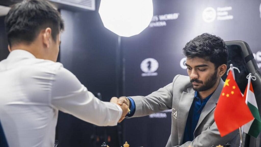 World chess c’ship: Gukesh escapes with draw in Game 5