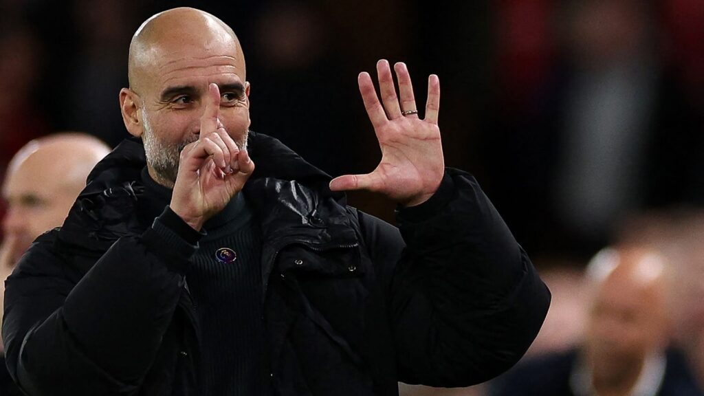 ‘Sacked in the morning’: Pep Guardiola taunts Liverpool fans with six fingers as Manchester City implosion continues | Football News