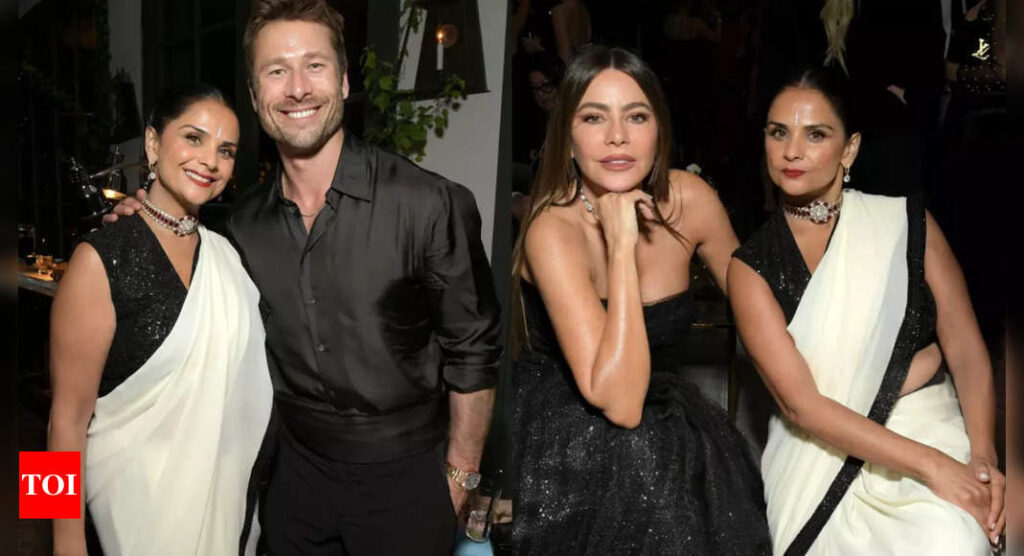 Bela Bajaria ditched Hollywood designers and opted for a Sabyasachi saree at Golden Globes |