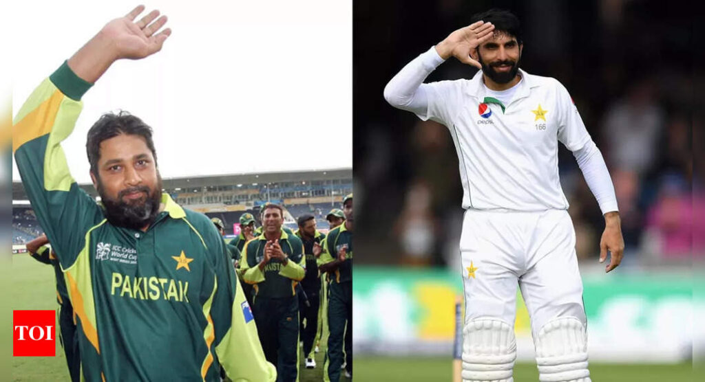 Inzamam, Misbah among new inductees into PCB Hall of Fame | Cricket News