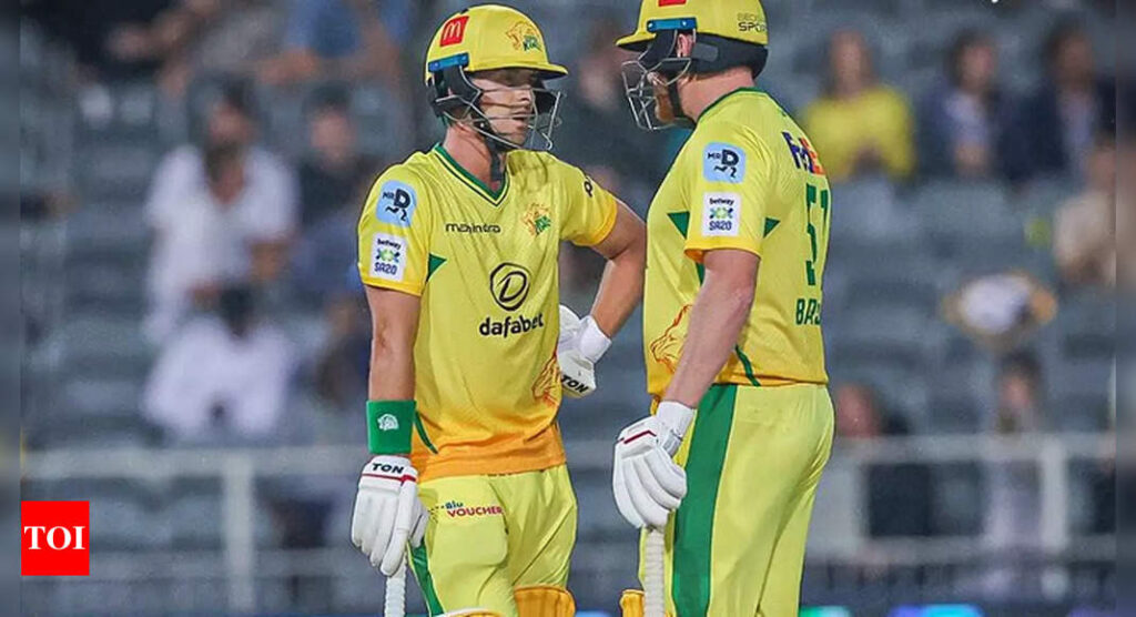 SA20 Season 3: Joburg Super Kings beat MI Cape Town in a rain-affected encounter