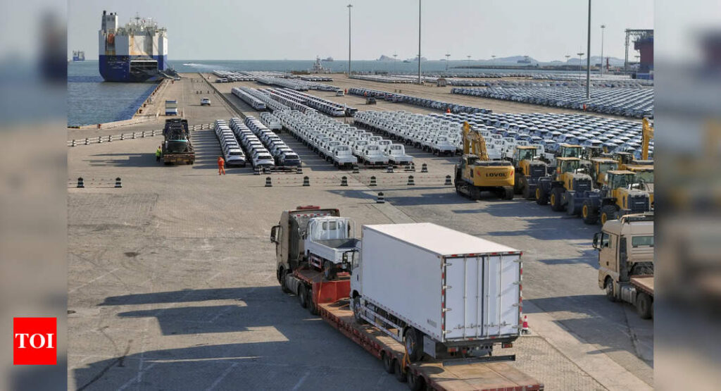 Chinese trade surplus soars to  trillion on pre-Trump exports