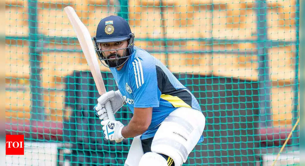 Rohit Sharma bats in the nets ahead of England series and Champions Trophy | Cricket News