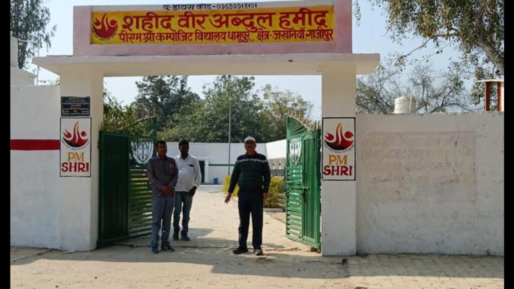 1965 war hero Abdul Hamid’s name removed from U.P. school gate, reinstated after kin object